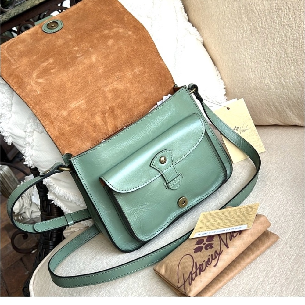 PATRICIA NASH ILINA C/B sage flap crossbody bag - Picture 7 of 15
